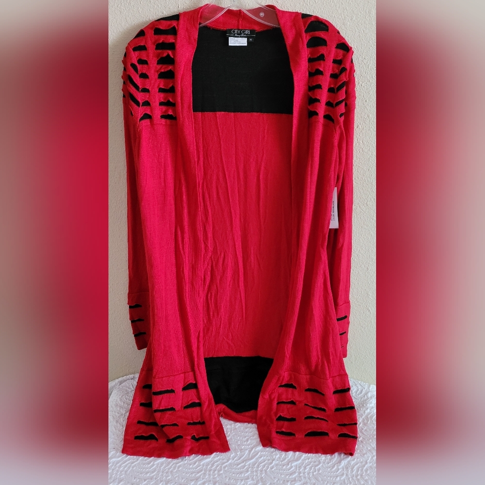 City Girl Sz Medium cardigan